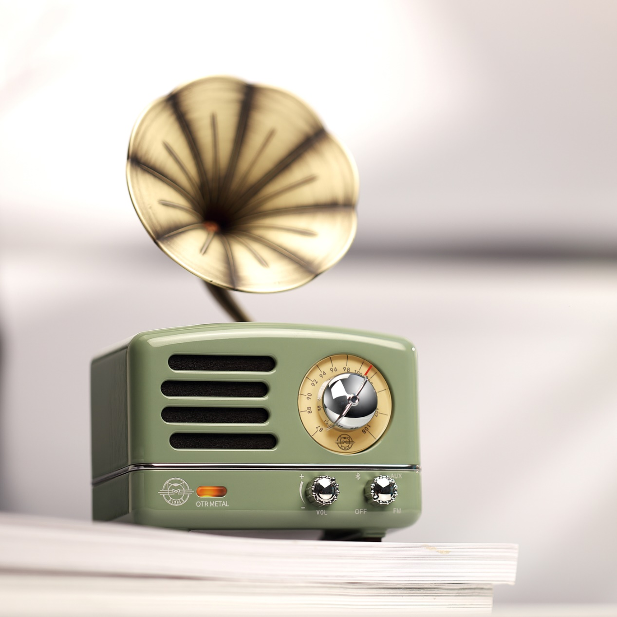 Small Size, Big Sound: MUZEN OTR Metal Bluetooth Speaker for Loud and Clear Sound
