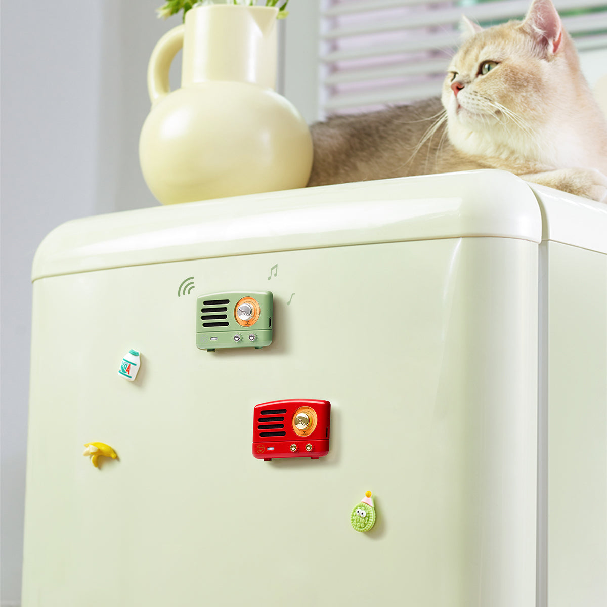 Transform Your Fridge into a Music Station with MUZEN OTR Sticker