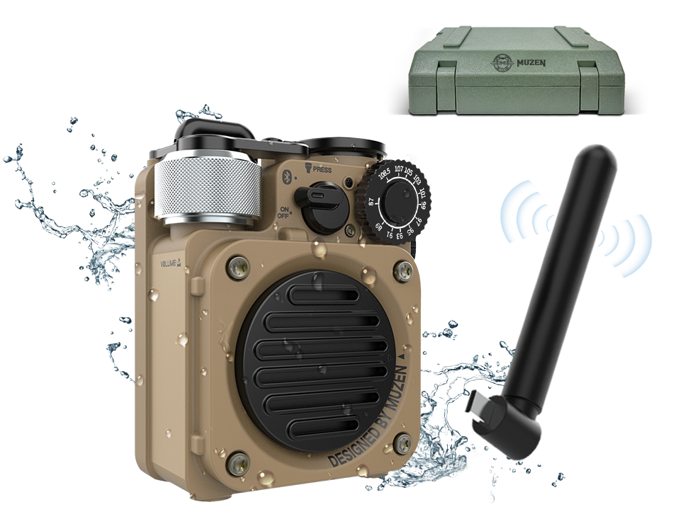 MUZEN Wild Mini 3.0 Outdoor Portable Bluetooth Speaker