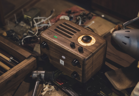 vintage style radio