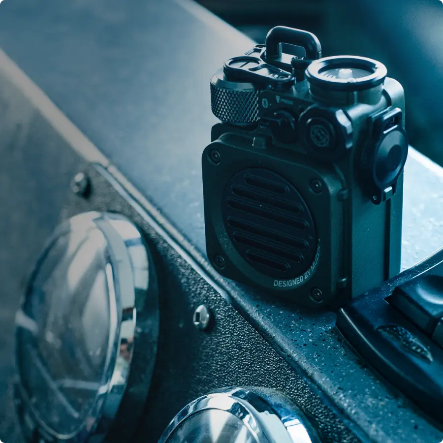 muzen rugged bluetooth speaker