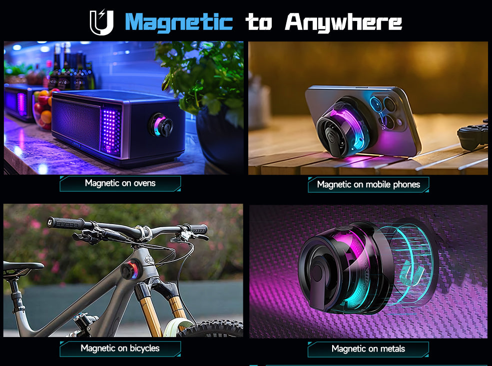 Magnetic Stand Bluetooth Speaker