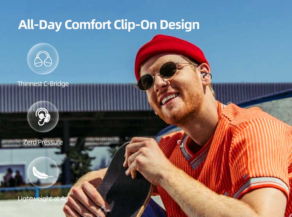 MUZEN Trickle Clip-On Earbuds