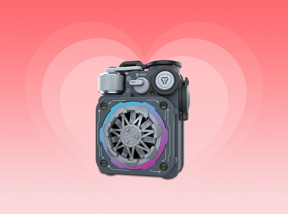 MUZEN Cyber Cube Premium Fidget Spinner RGB Bluetooth Speaker