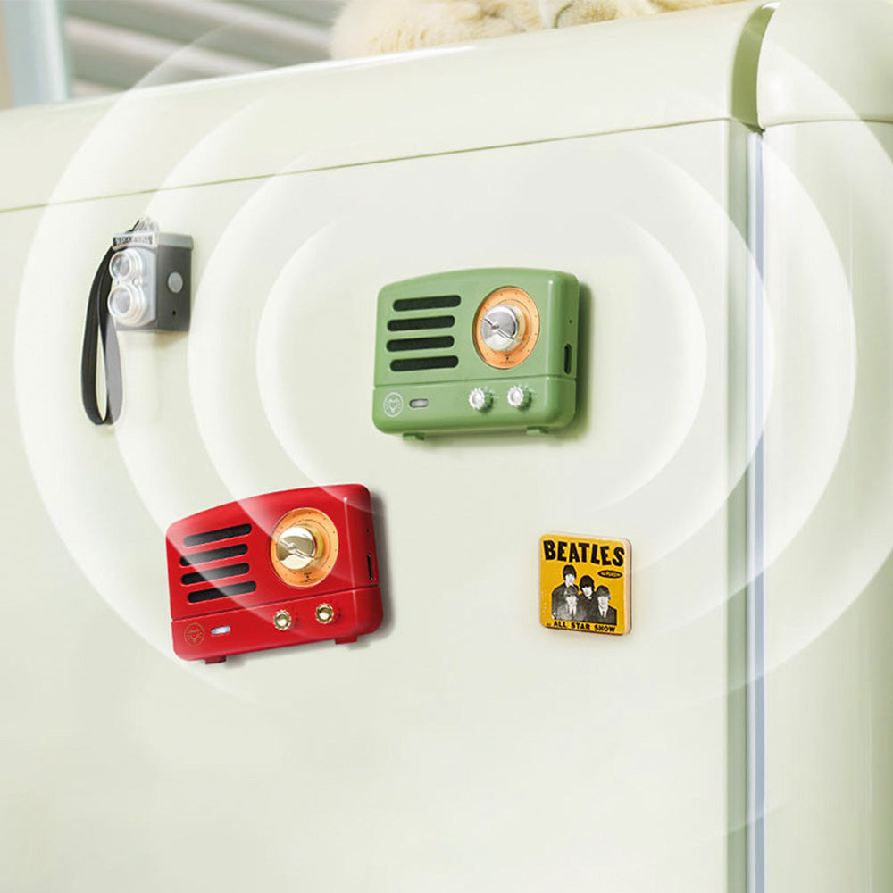 Magnetic Sound with Fridge Magnet Bluetooth Speakers | Muzen Audio