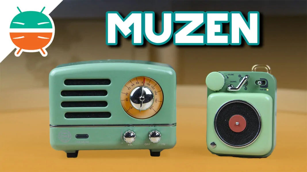 Muzen Button and Muzen OTR Metal review: pocket vintage speakers!