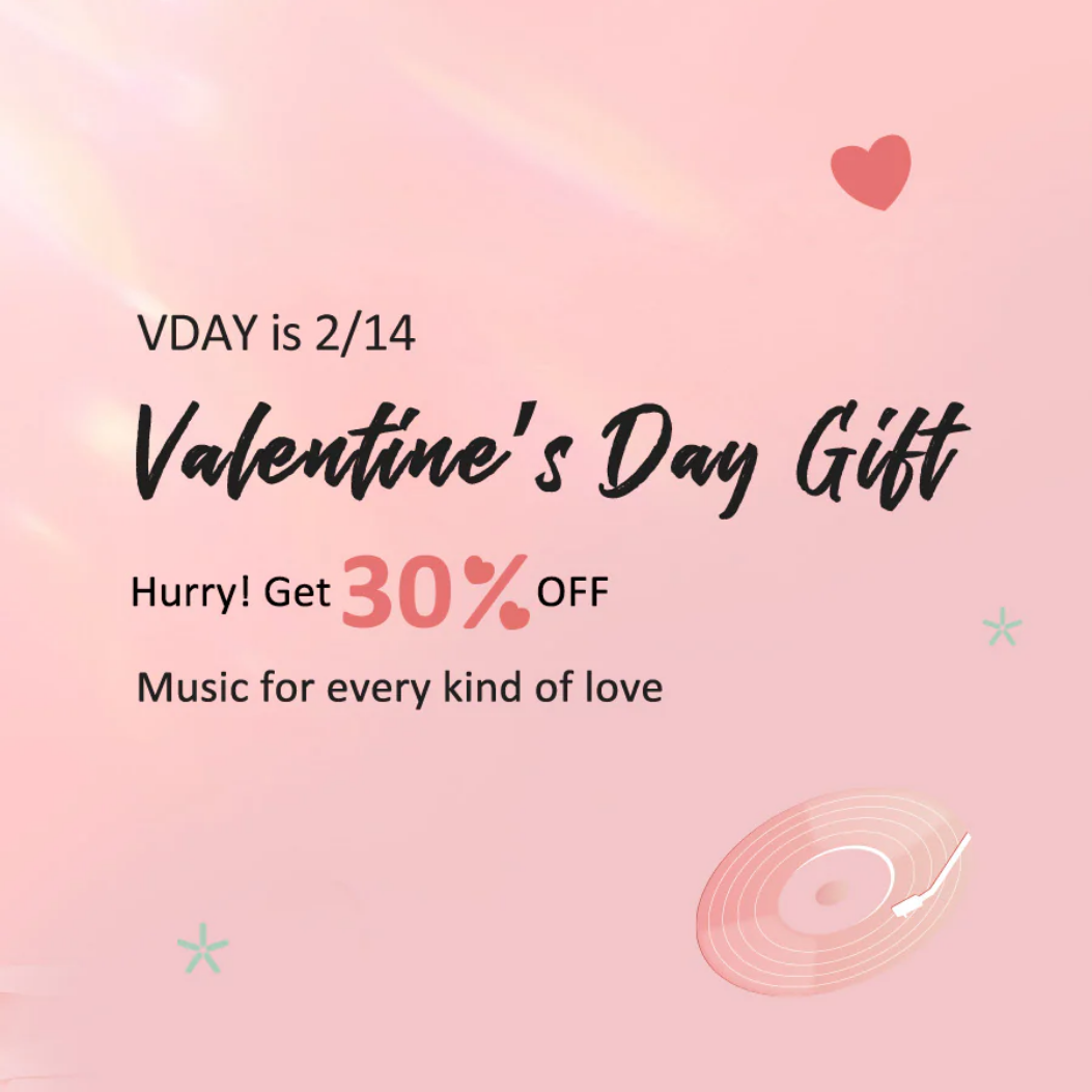 Enhance Your Valentine's Day with Muzen Bluetooth Speakers