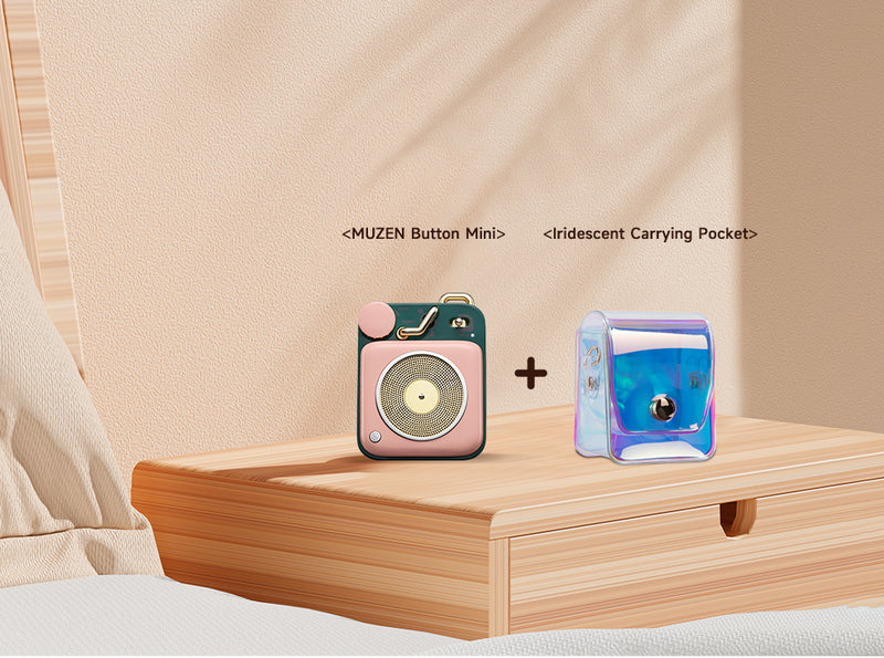 Small Mini Bluetooth Speaker with Button Cute Candy Design | Muzen Audio