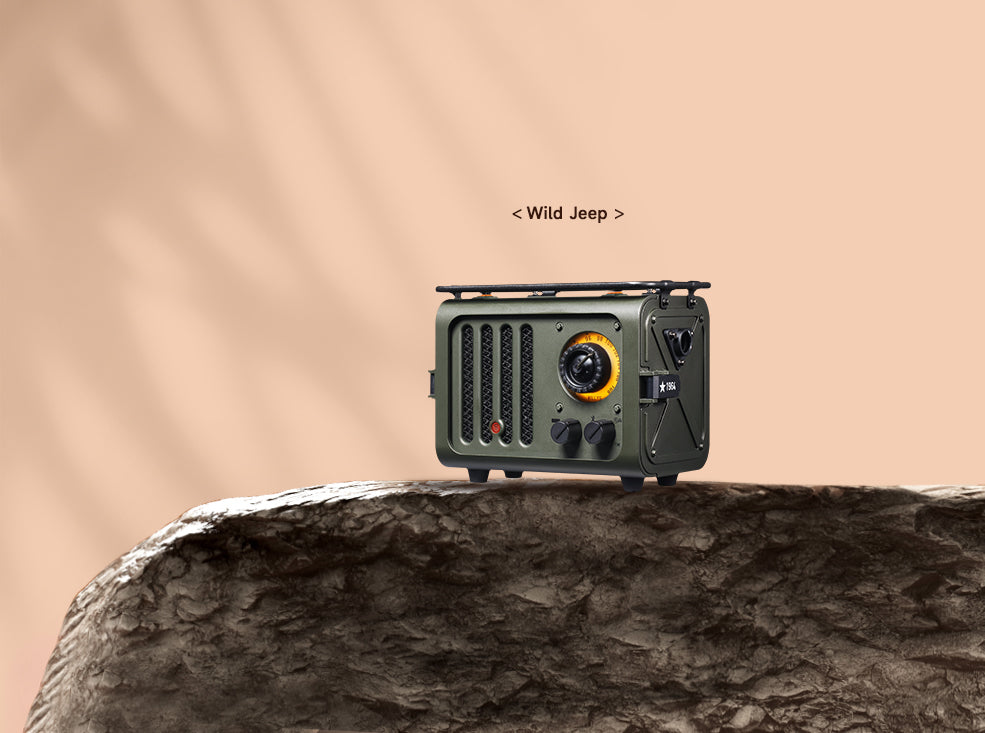 MUZEN Wild Jeep Portable FM Radio & Bluetooth Speaker