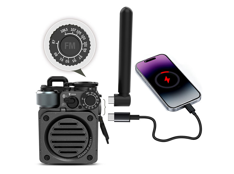 MUZEN Wild Mini 3.0 Outdoor Portable Bluetooth Speaker | Muzen Audio