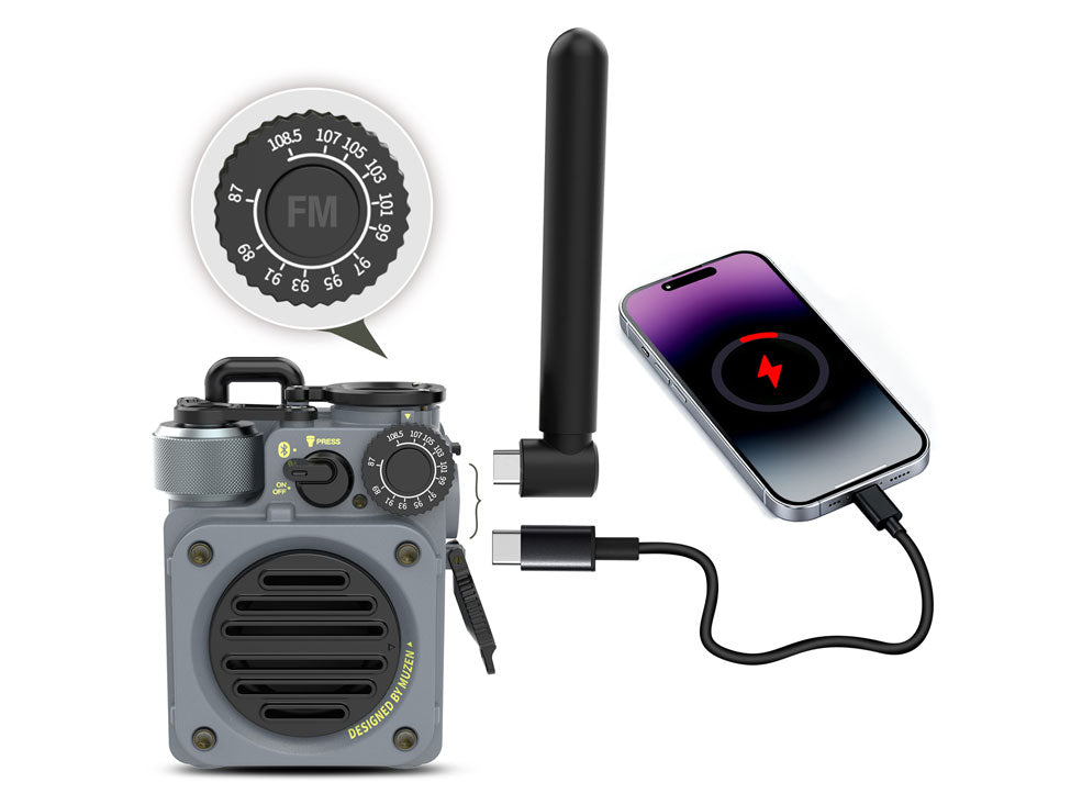 MUZEN Wild Mini 3.0 Outdoor Portable Bluetooth Speaker