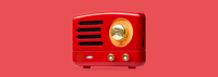 MUZEN OTR Sticker Magnet Fridge Bluetooth Speaker