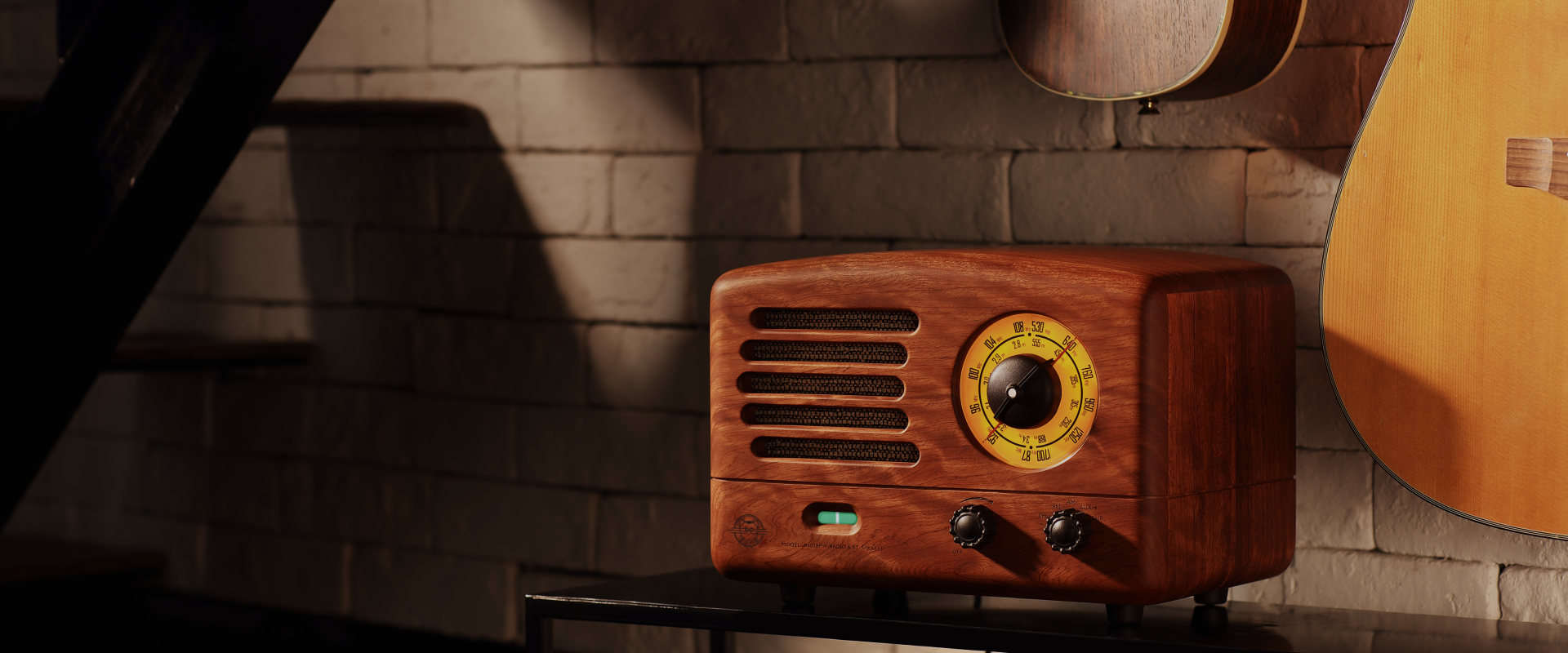 original 2 retro wooden speaker review