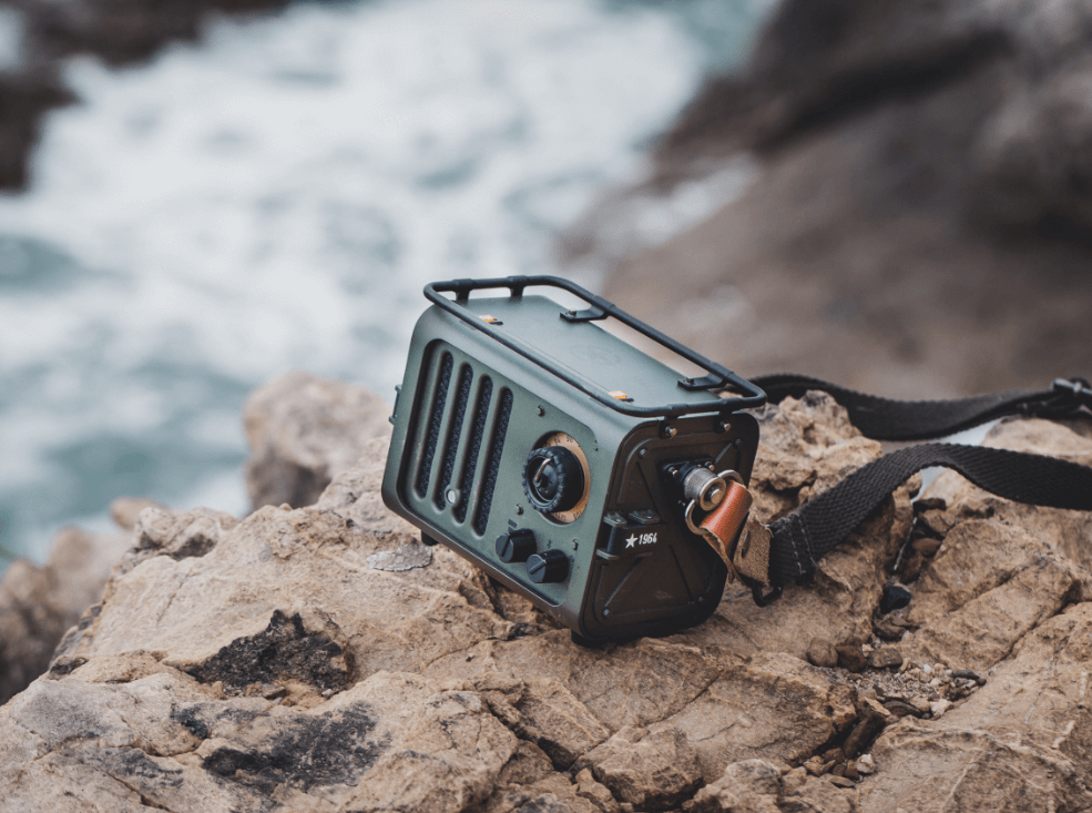 MUZEN Wild Jeep Portable FM Radio & Bluetooth Speaker