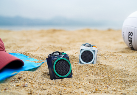 stylish muzen wild go bluetooth speaker