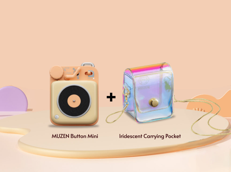 MUZEN Button Mini Candy Portable Wireless Bluetooth Speaker