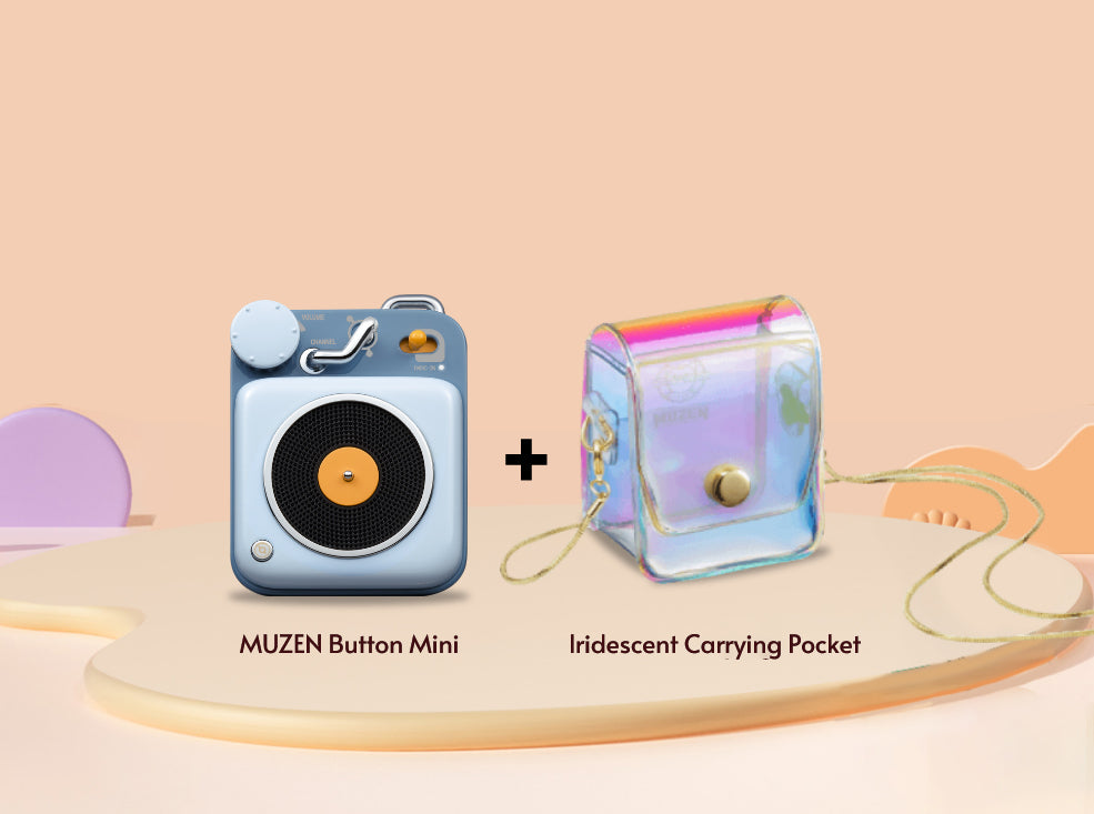 MUZEN Button Mini Candy Portable Wireless Bluetooth Speaker