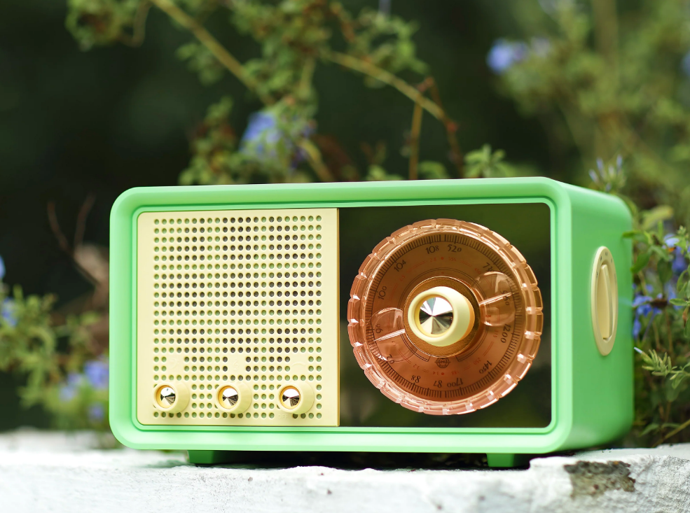 WR-45 Radio Bluetooth Con Grammofono Vintage AM / FM│SANGEAN Electronics
