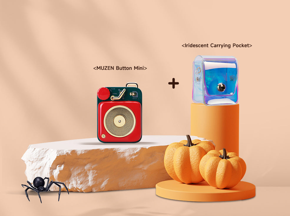 MUZEN Button Mini Candy Portable Wireless Bluetooth Speaker