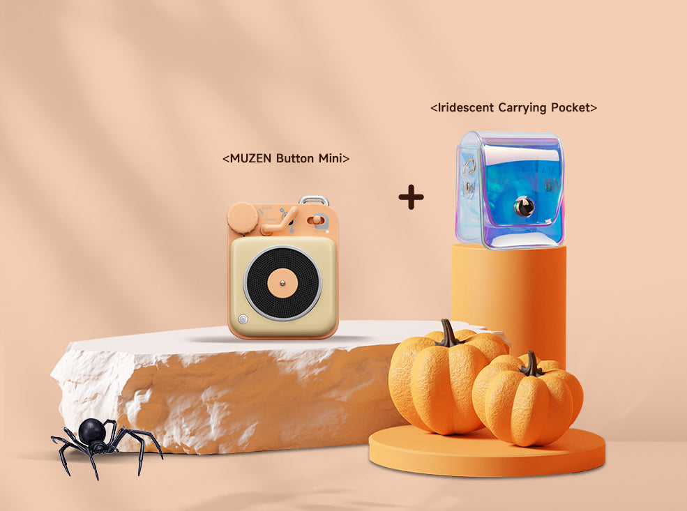 MUZEN Button Mini Candy Portable Wireless Bluetooth Speaker