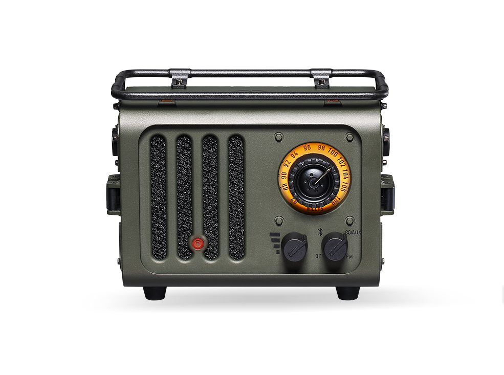 MUZEN Wild Jeep Portable FM Radio & Bluetooth Speaker