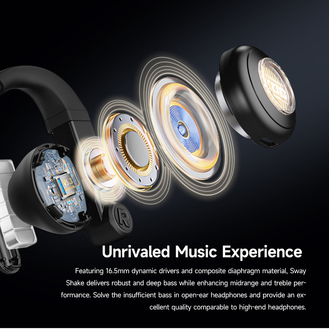 MUZEN Sway Shake Open-Ear Headphones | Muzen Audio