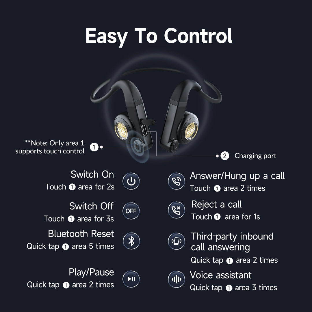 MUZEN Sway Shake Open-Ear Headphones | Muzen Audio MUZEN Sway Shake Open-Ear Headphones | Muzen Audio