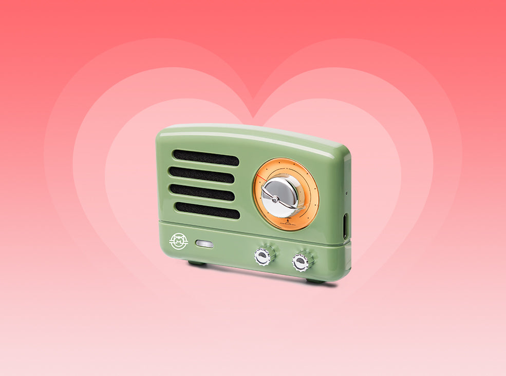 MUZEN OTR Sticker Magnet Fridge Bluetooth Speaker