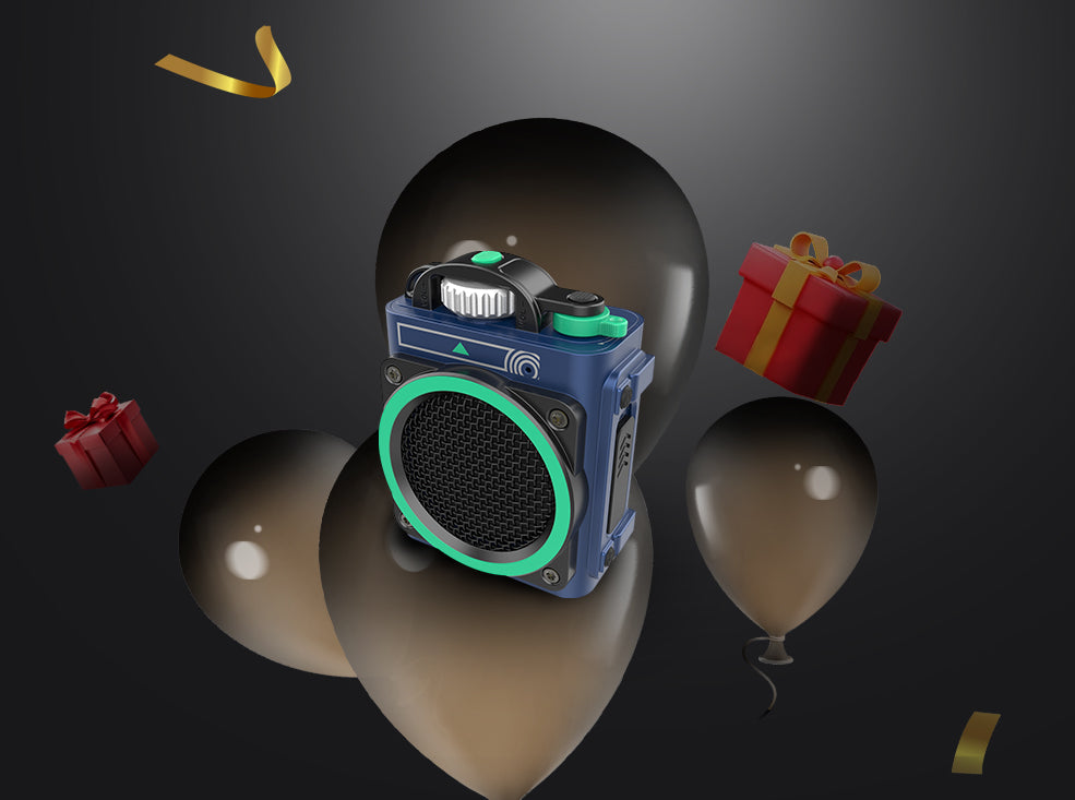 MUZEN Wild Go Rugged Outdoor Street Portable Bluetooth Speaker