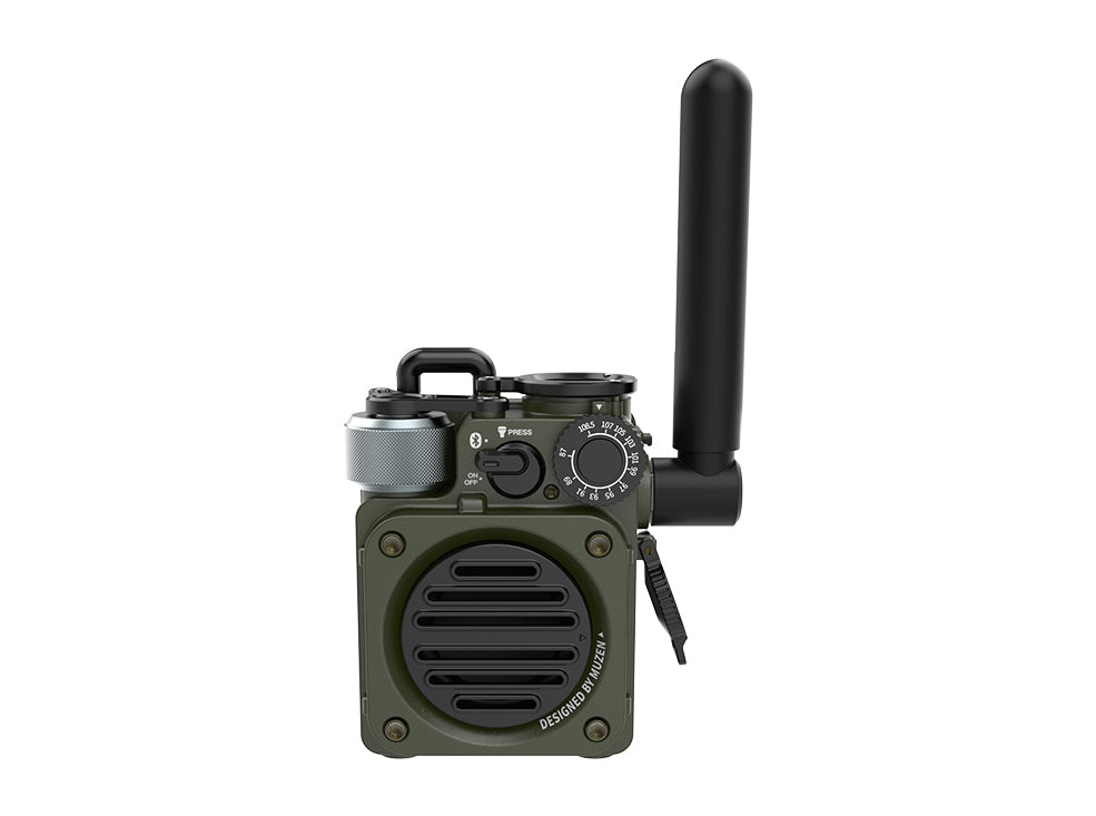 MUZEN Wild Mini 3.0 Outdoor Portable Bluetooth Speaker&FM Radio  Antenna