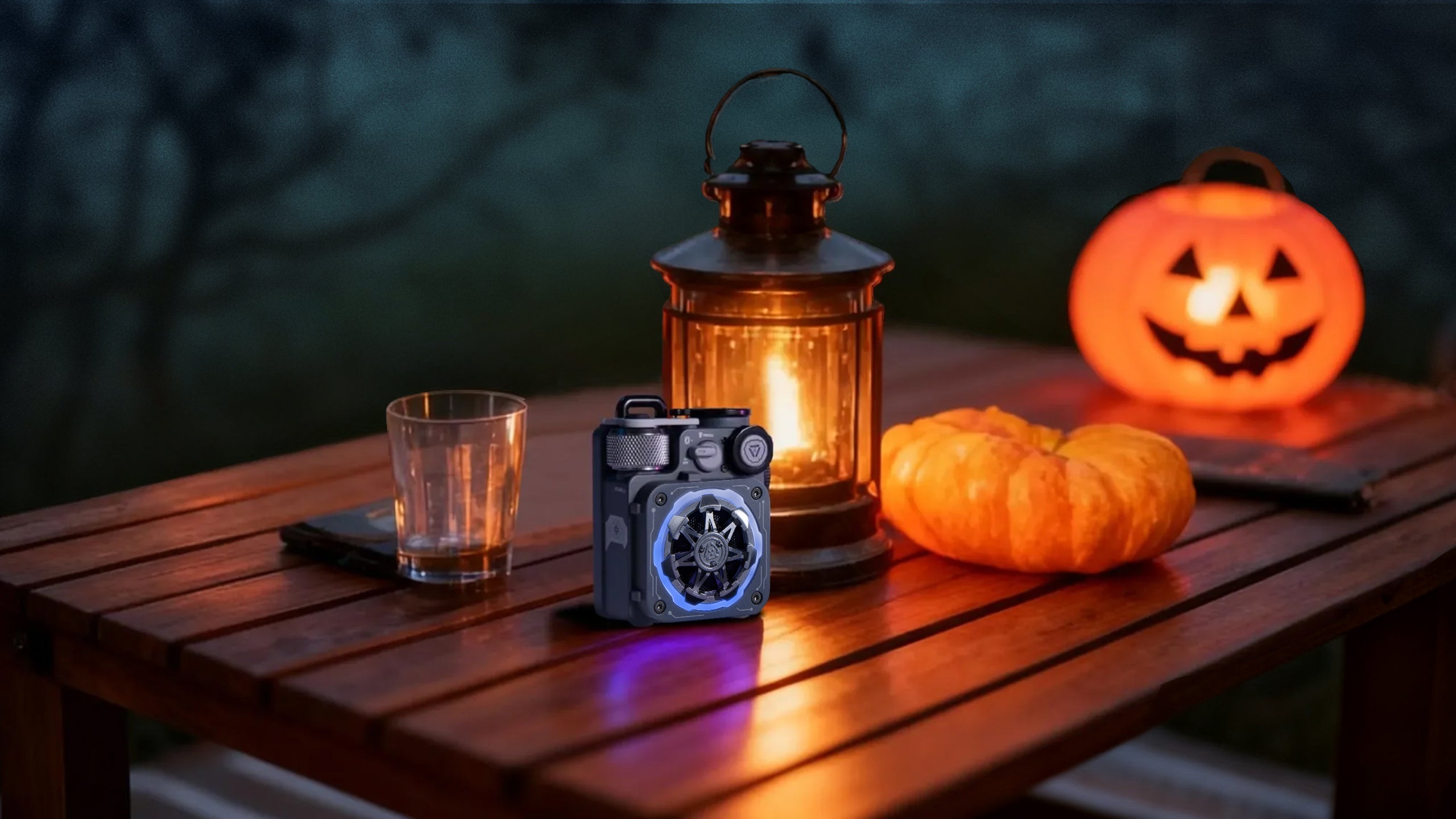 MUZEN Cyber Cube Premium Fidget Spinner RGB Bluetooth Speaker