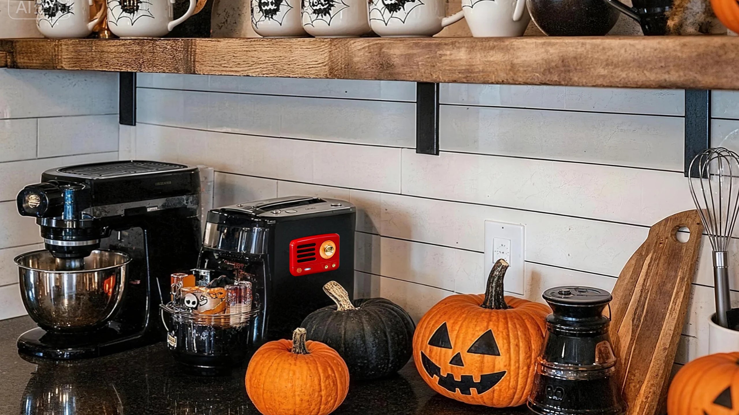 MUZEN OTR Sticker Magnet Fridge Bluetooth Speaker