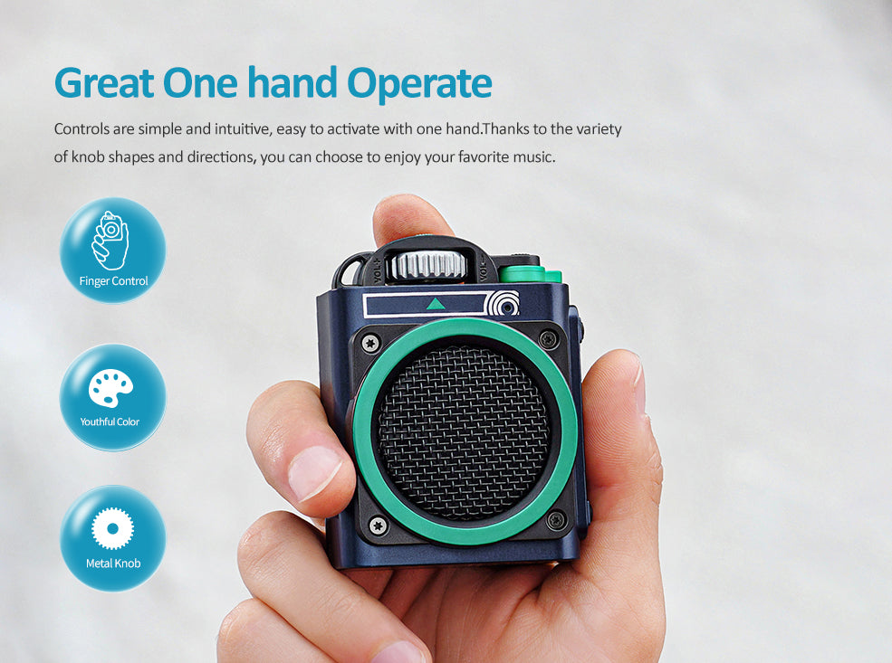 MUZEN Wild Go Rugged Outdoor Street Portable Bluetooth Speaker