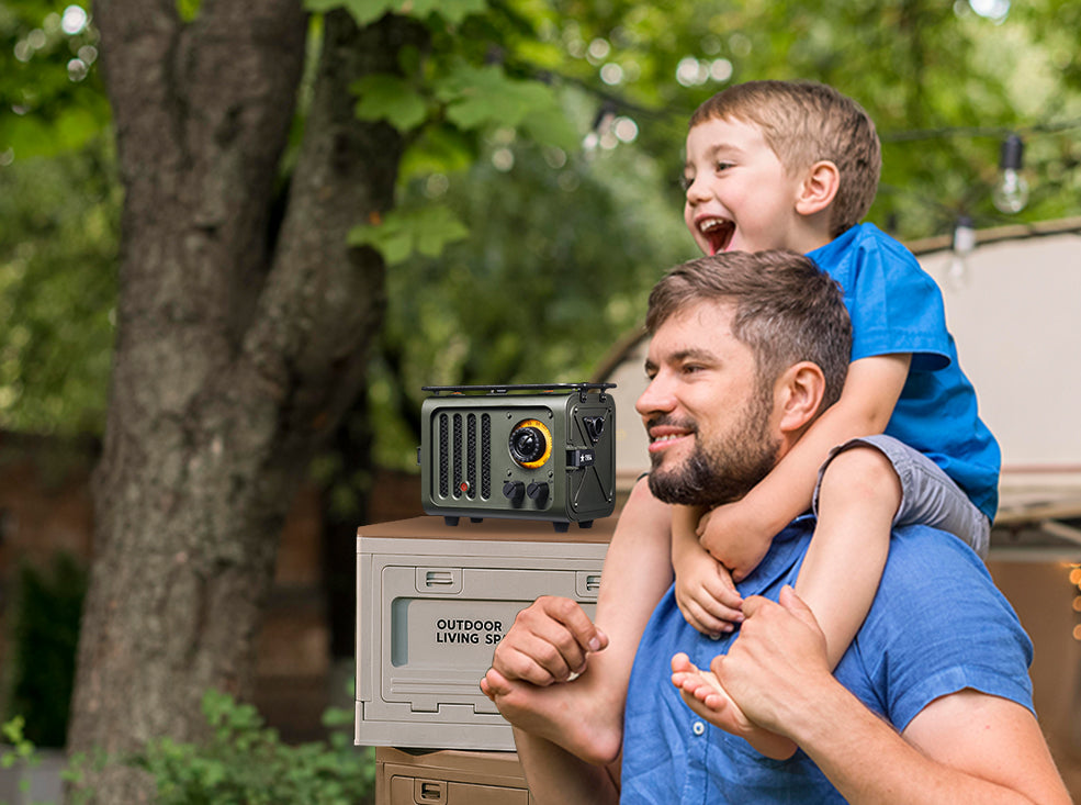 MUZEN Wild Jeep Portable FM Radio & Bluetooth Speaker